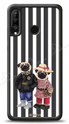 Dafoni Art Huawei P30 Lite Cool Pugs Kılıf - Dafoni