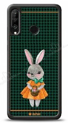 Dafoni Art Huawei P30 Lite Lady Rabbit Kılıf - Dafoni