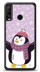 Dafoni Art Huawei P30 Lite Penguin Kılıf - Dafoni