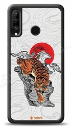 Dafoni Art Huawei P30 Lite Roaring Tiger Kılıf - Dafoni