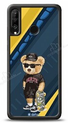 Dafoni Art Huawei P30 Lite Skate Bear Kılıf - Dafoni