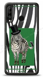 Dafoni Art Huawei P30 Lite Zebra Pattern Kılıf - Dafoni