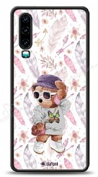 Dafoni Art Huawei P30 Pretty Teddy Kılıf - Dafoni