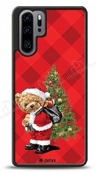 Dafoni Art Huawei P30 Pro Santa Bear Kılıf - Dafoni