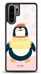 Dafoni Art Huawei P30 Pro Smiling Penguin Kılıf - Dafoni