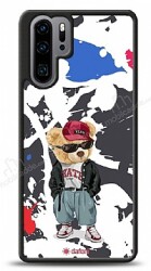 Dafoni Art Huawei P30 Pro Sporty Teddy Bear Kılıf - Dafoni
