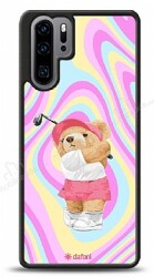 Dafoni Art Huawei P30 Pro Tennis Girl Bear Kılıf - Dafoni