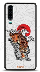 Dafoni Art Huawei P30 Roaring Tiger Kılıf - Dafoni