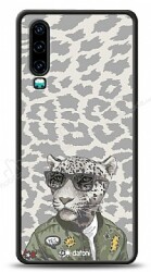 Dafoni Art Huawei P30 Wild Zebra Kılıf - Dafoni