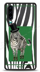 Dafoni Art Huawei P30 Zebra Pattern Kılıf - Dafoni