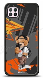 Dafoni Art Huawei P40 Lite Cool Teddy Bear Kılıf - Dafoni