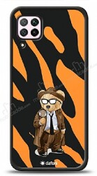 Dafoni Art Huawei P40 Lite Detective Teddy Bear Kılıf - Dafoni