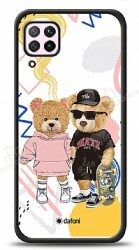 Dafoni Art Huawei P40 Lite Fun Couple Teddy Kılıf - Dafoni