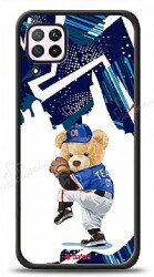 Dafoni Art Huawei P40 Lite Hand Soccer Teddy Bear Kılıf - Dafoni