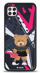 Dafoni Art Huawei P40 Lite Rock And Roll Teddy Bear Kılıf - Dafoni