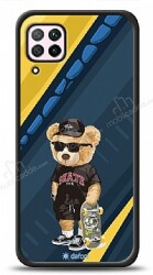 Dafoni Art Huawei P40 Lite Skate Bear Kılıf - Dafoni
