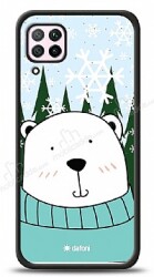Dafoni Art Huawei P40 Lite Snow Bear Kılıf - Dafoni