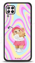 Dafoni Art Huawei P40 Lite Tennis Girl Bear Kılıf - Dafoni