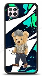 Dafoni Art Huawei P40 Lite Thoughtful Teddy Bear Kılıf - Dafoni