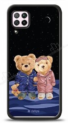 Dafoni Art Huawei P40 Lite Under The Stars Teddy Bears Kılıf - Dafoni