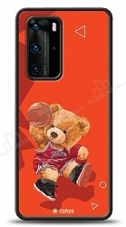 Dafoni Art Huawei P40 Pro Basketball Bear Kılıf - Dafoni