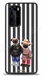 Dafoni Art Huawei P40 Pro Cool Pugs Kılıf - Dafoni