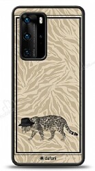Dafoni Art Huawei P40 Pro Fashion Leopar Kılıf - Dafoni
