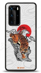 Dafoni Art Huawei P40 Roaring Tiger Kılıf - Dafoni
