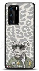 Dafoni Art Huawei P40 Wild Zebra Kılıf - Dafoni