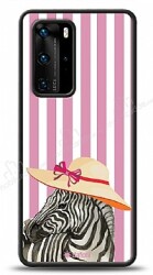 Dafoni Art Huawei P40 Zebra Fashion Kılıf - Dafoni