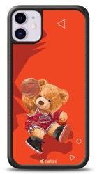 Dafoni Art iPhone 11 Basketball Bear Kılıf - Dafoni