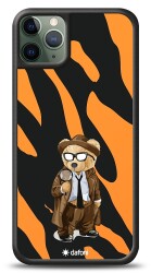 Dafoni Art iPhone 11 Pro Detective Teddy Bear Kılıf - Dafoni