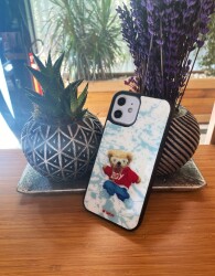Dafoni Art iPhone 11 Pro Max Boy Bear Kılıf - 2
