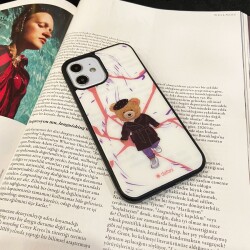 Dafoni Art iPhone 11 Pro Max Dafoni Art Casual Teddy Bear Kılıf - 2