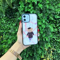 Dafoni Art iPhone 11 Pro Max Dafoni Art Casual Teddy Bear Kılıf - 3