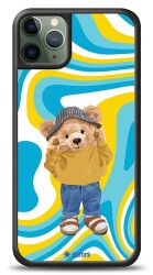 Dafoni Art iPhone 11 Pro Max Hello Bear Kılıf - 1