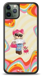 Dafoni Art iPhone 11 Pro Max Pinky Bear Kılıf - 1