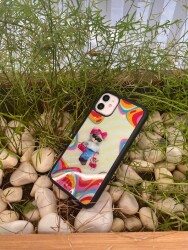 Dafoni Art iPhone 11 Pro Max Pinky Bear Kılıf - 3