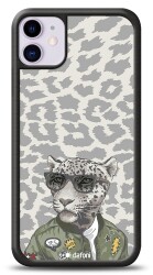 Dafoni Art iPhone 11 Wild Zebra Kılıf - Dafoni