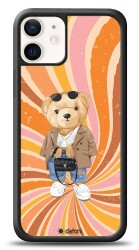 Dafoni Art iPhone 12 Mini 5.4 inç Bear Effect Kılıf - 1