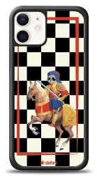 Dafoni Art iPhone 12 Mini 5.4 inç Fighter Panda Kılıf - Dafoni