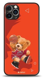 Dafoni Art iPhone 12 Pro 6.1 inç Basketball Bear Kılıf - Dafoni