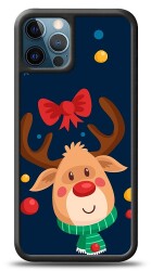Dafoni Art iPhone 12 Pro Max 6.7 inç Christmas Deer Kılıf - 1