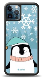 Dafoni Art iPhone 12 Pro Max 6.7 inç Cold Penguin Kılıf - 1