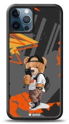 Dafoni Art iPhone 12 Pro Max 6.7 inç Cool Teddy Bear Kılıf - 1