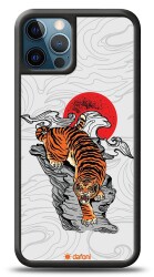 Dafoni Art iPhone 12 Pro Max 6.7 inç Roaring Tiger Kılıf - 1