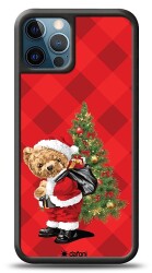 Dafoni Art iPhone 12 Pro Max 6.7 inç Santa Bear Kılıf - 1