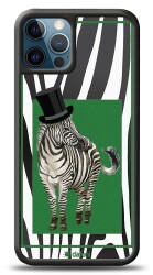 Dafoni Art iPhone 12 Pro Max 6.7 inç Zebra Pattern Kılıf - 1