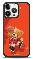 Dafoni Art iPhone 13 Pro Basketball Bear Kılıf - Dafoni