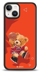Dafoni Art iPhone 14 Basketball Bear Kılıf - Dafoni